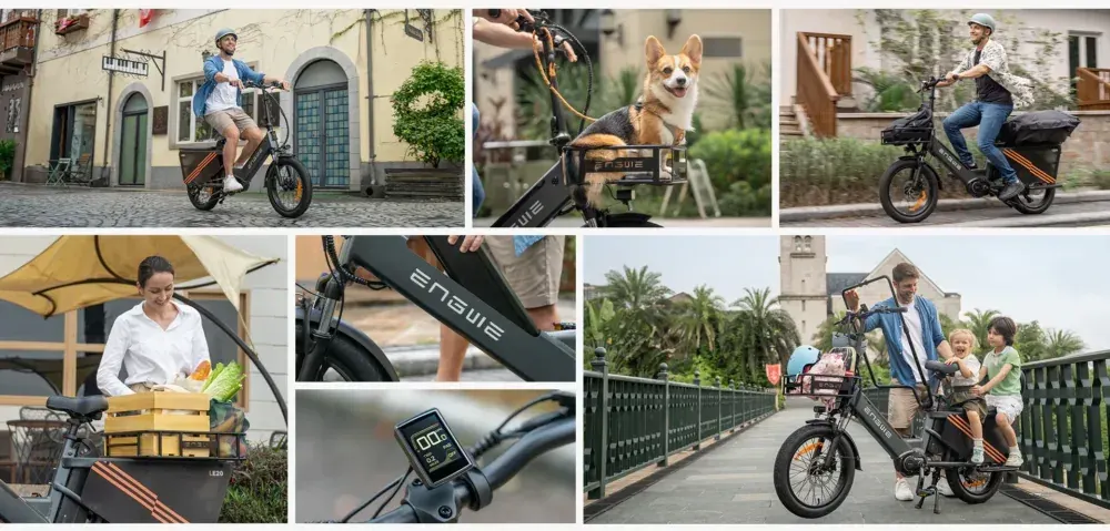 Engwe LE20 Vélo Cargo Électrique image 4
