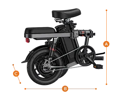Engwe T14 – Vélo électrique pliant compact image 3