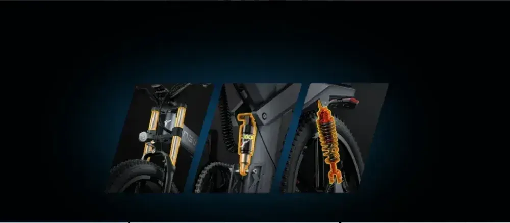 Engwe X26 – Vélo électrique pliant tout-terrain image 10