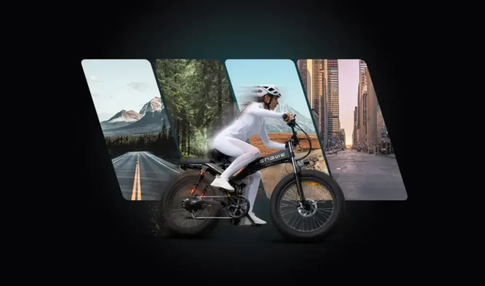 Engwe X26 – Vélo électrique pliant tout-terrain image 9