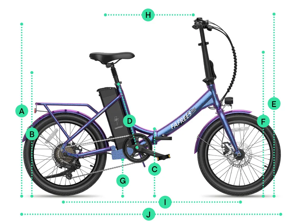 Fafrees F20 Lasting Vélo Électrique Pliable image 7