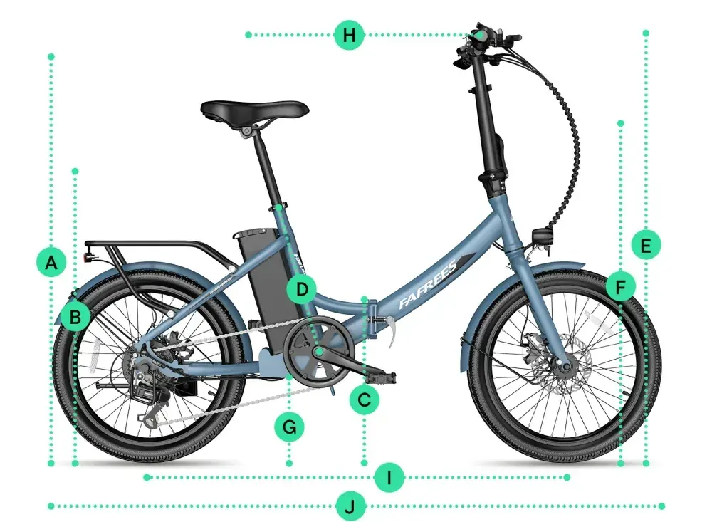 Fafrees F20 Light Vélo Électrique Pliant Urbain image 2