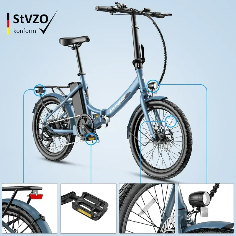 Fafrees F20 Light Vélo Électrique Pliant Urbain image 5