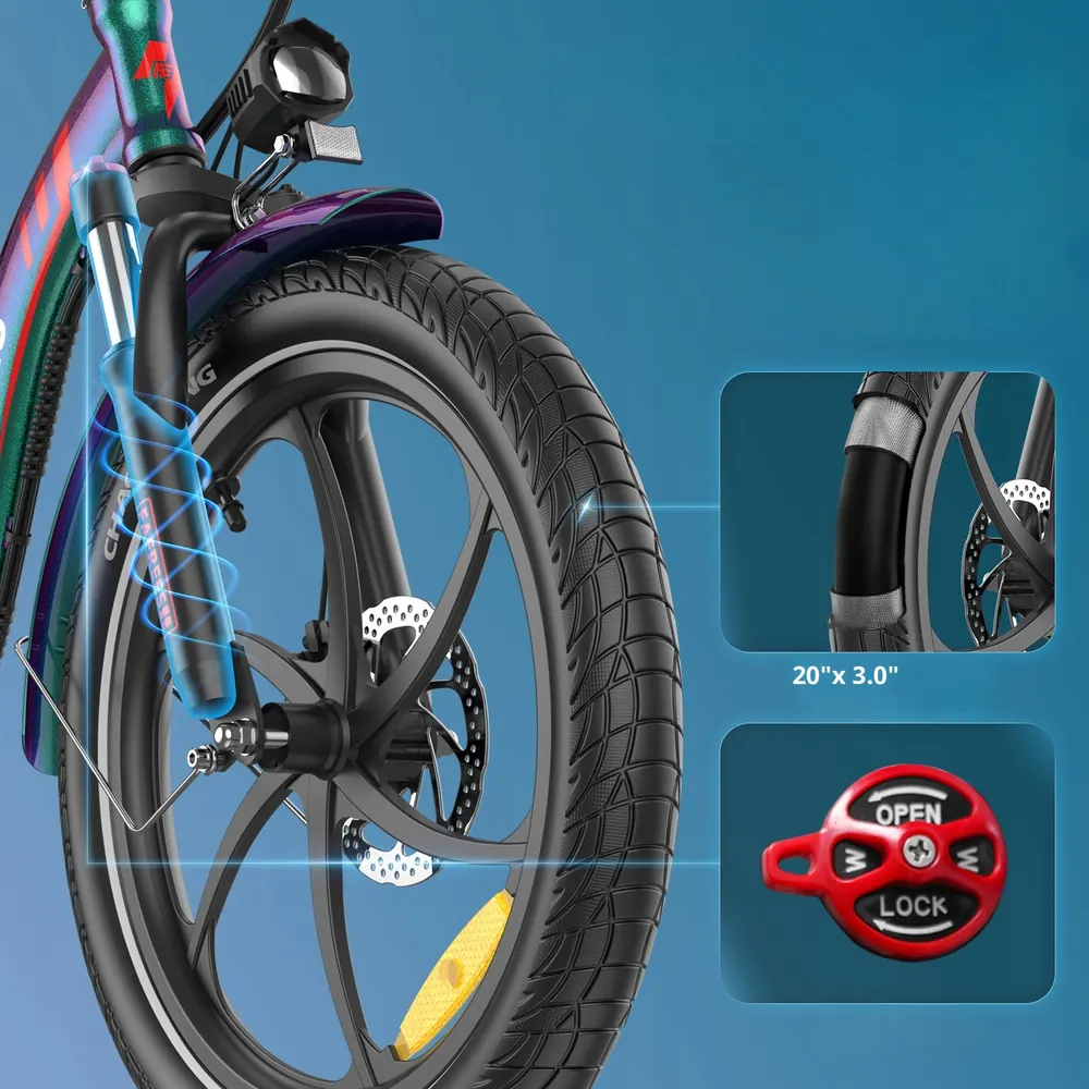Fafrees F20 Pro Vélo Électrique Pliant image 5
