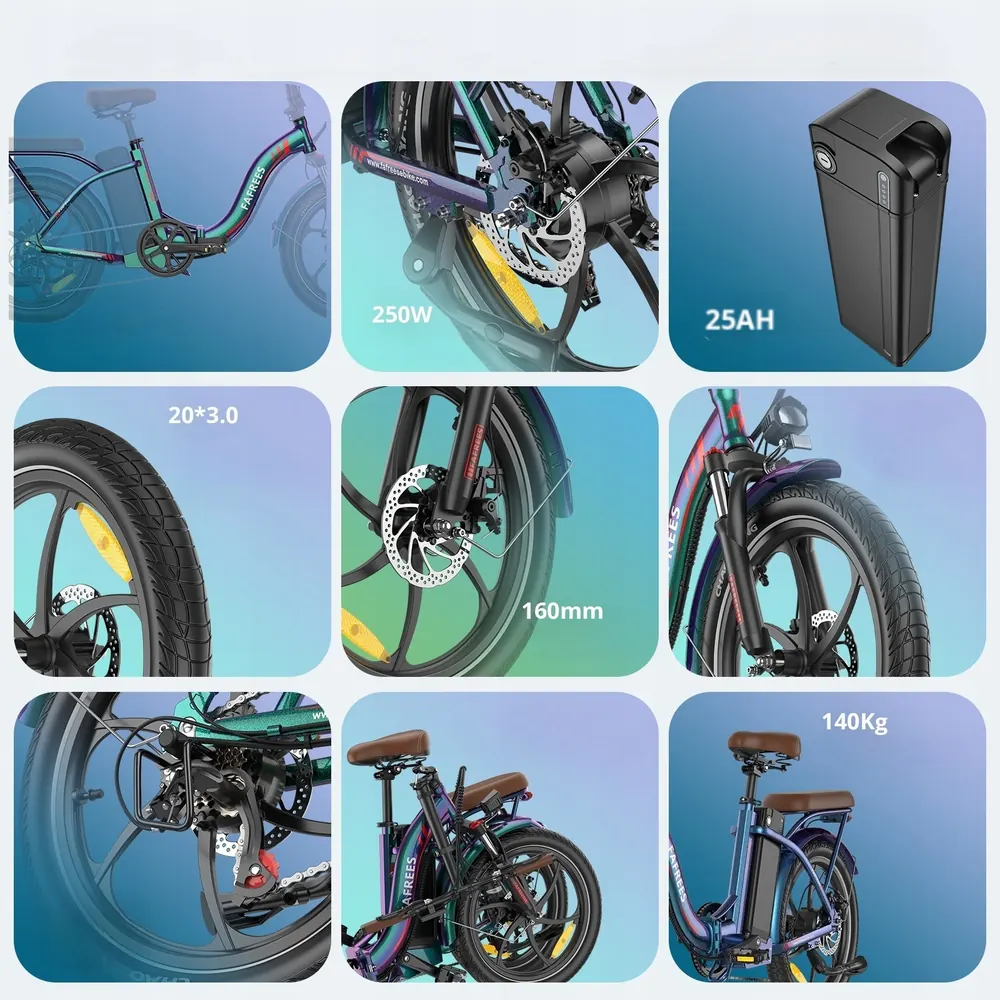 Fafrees F20 Pro Vélo Électrique Pliant image 7