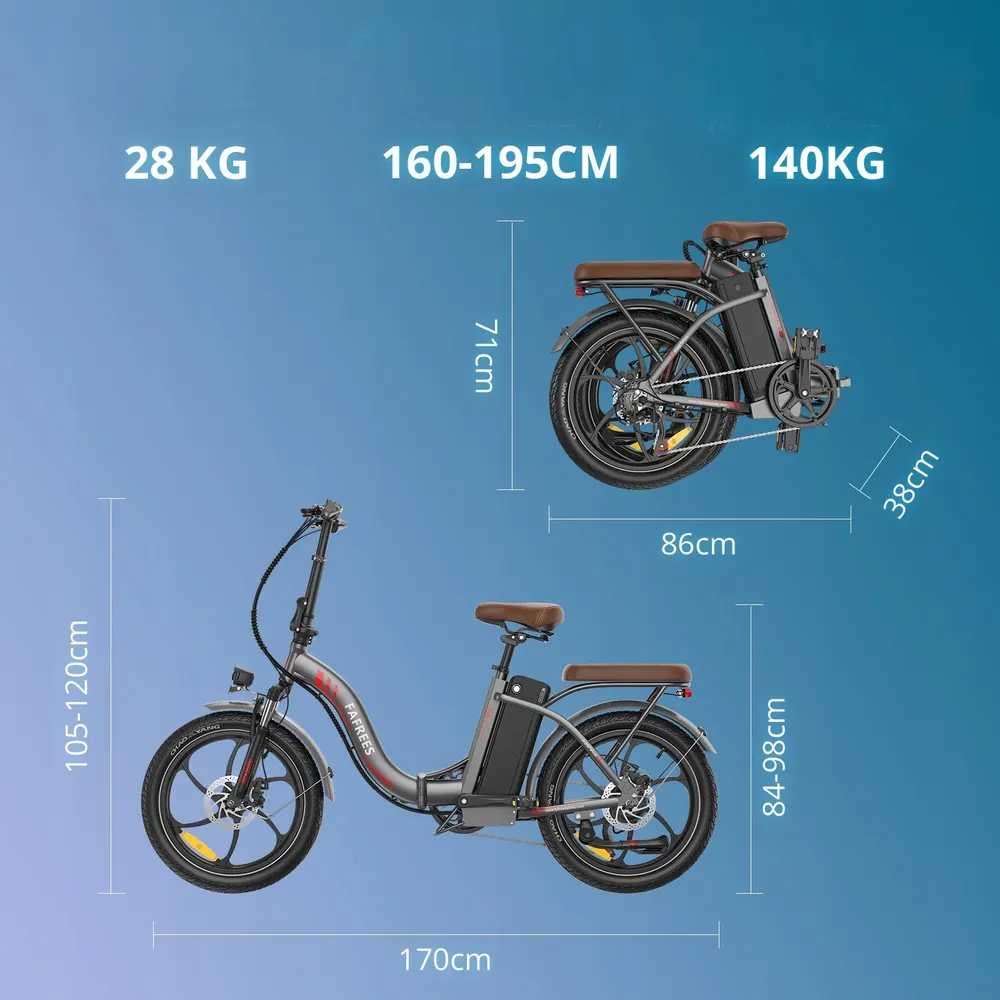 Fafrees F20 Pro Vélo Électrique Pliant image 9