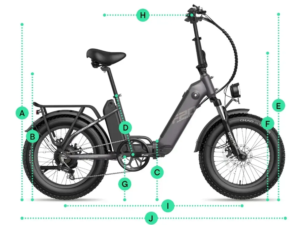 Fafrees FF20 Polar Vélo électrique pliant Fat Tire image 2