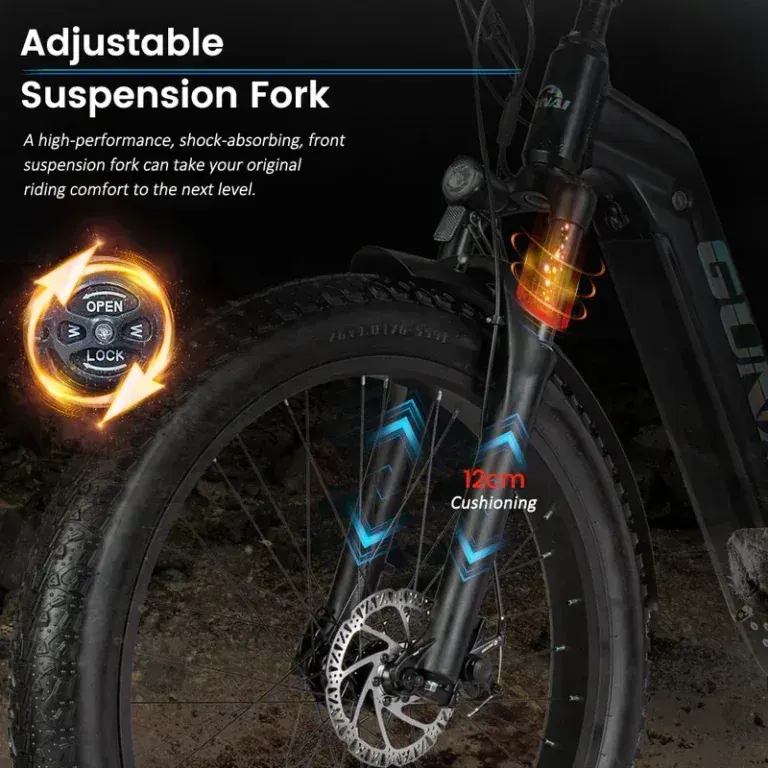 Gunai MX25 Vélo électrique Fat Tire tout-terrain image 4