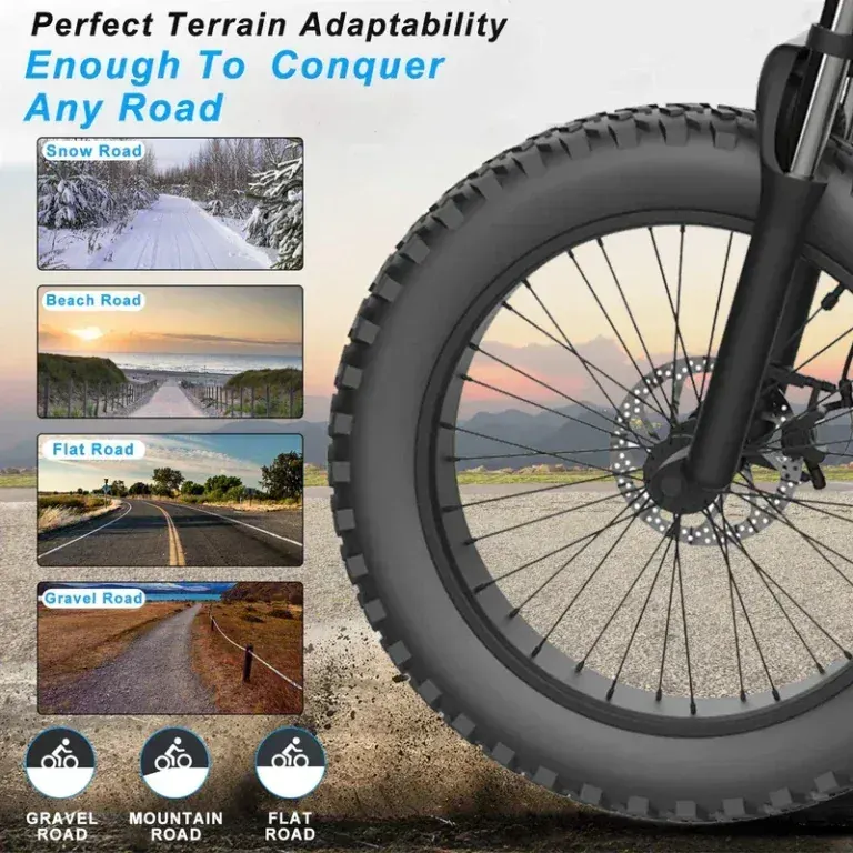 Gunai MX25 Vélo électrique Fat Tire tout-terrain image 6