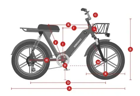 Himiway Escape Pro – Vélo électrique fat bike image 2