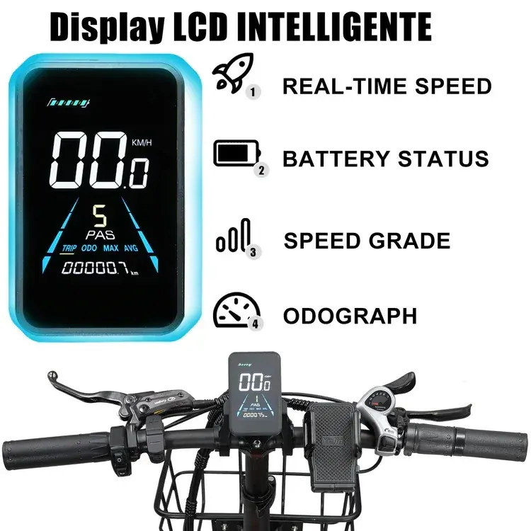 Keteles KF9 Vélo Électrique Pliable Tout-Terrain image 3