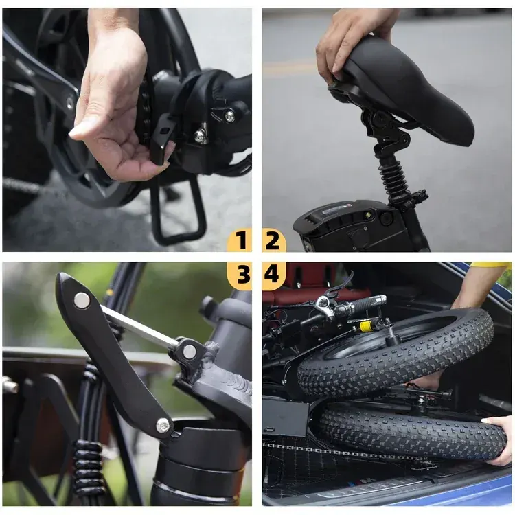 Keteles KF9 Vélo Électrique Pliable Tout-Terrain image 6