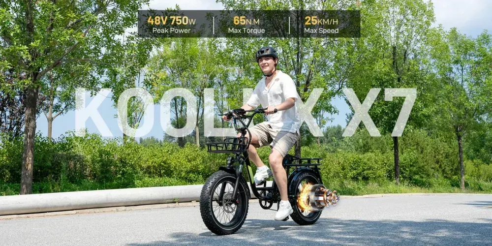 Koolux X7 Vélo Cargo Électrique image 2