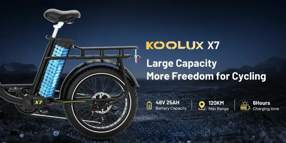 Koolux X7 Vélo Cargo Électrique image 4