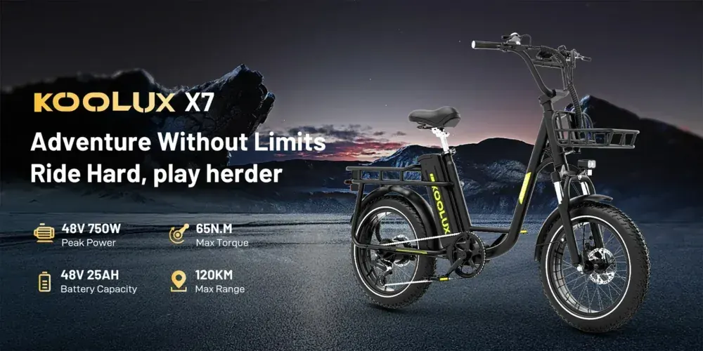 Koolux X7 Vélo Cargo Électrique image 5
