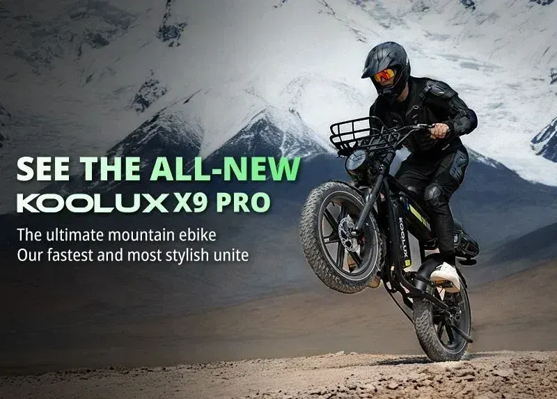 Koolux X9 Pro Vélo Électrique Fat Tire