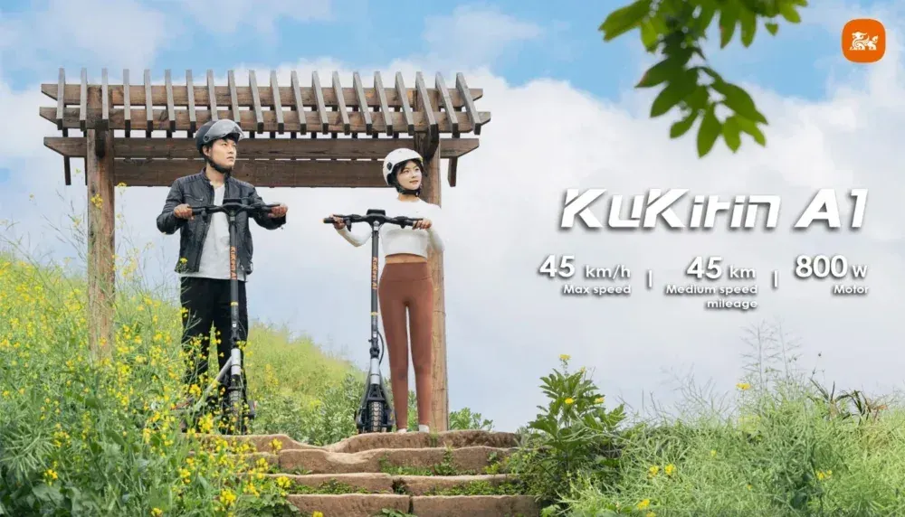 Kukirin A1 Trottinette Électrique Pliable image 3