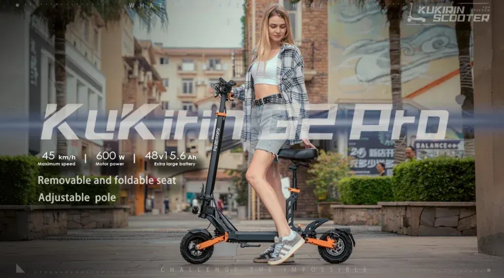 Kukirin G2 Pro Trottinette Électrique Tout-Terrain image 3
