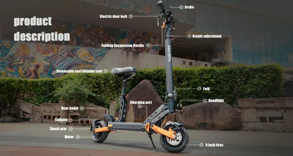 Kukirin G2 Pro Trottinette Électrique Tout-Terrain image 5