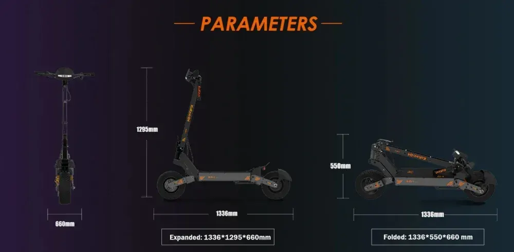 Kukirin G4 Trottinette électrique puissante image 2
