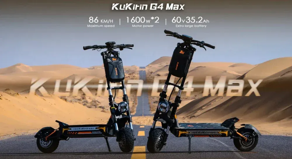 Kukirin G4 Max Trottinette électrique image 3