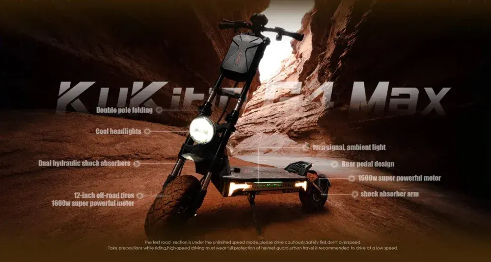Kukirin G4 Max Trottinette électrique image 5