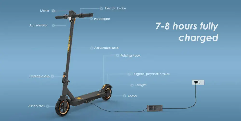 Kukirin S1 Max Trottinette Électrique image 5