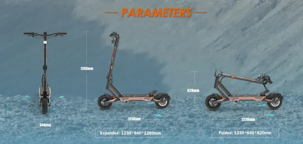 Kukirin T3 Trottinette Électrique Puissante image 2