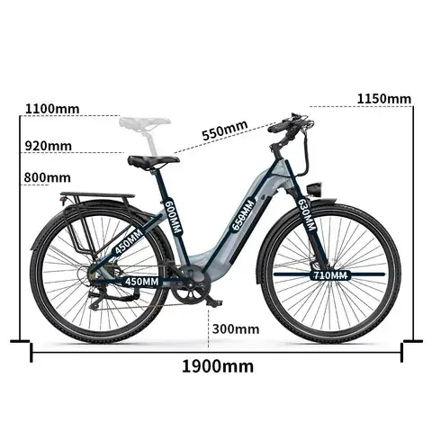 Onesport OT05 Pro Vélo électrique urbain image 4