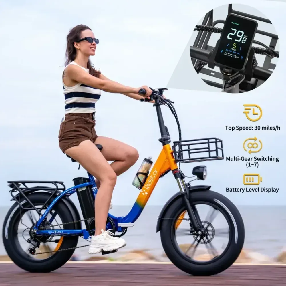 Ridstar MN-20 Vélo électrique pliant image 2