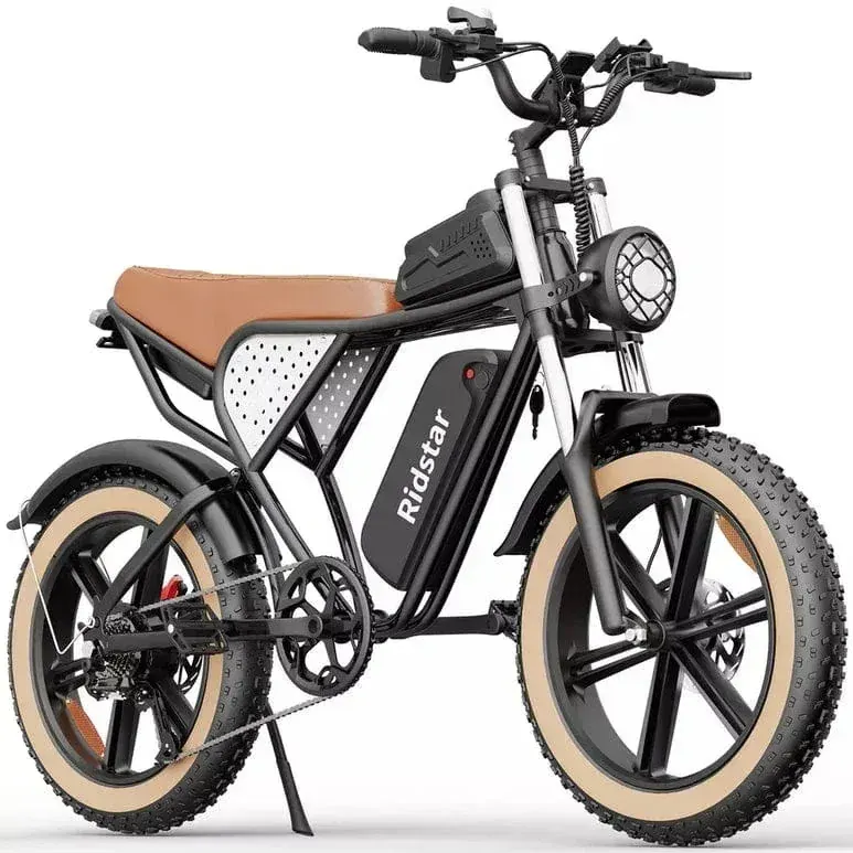 Ridstar Q20 Luxe Vélo Électrique Fat Bike Rétro image 6