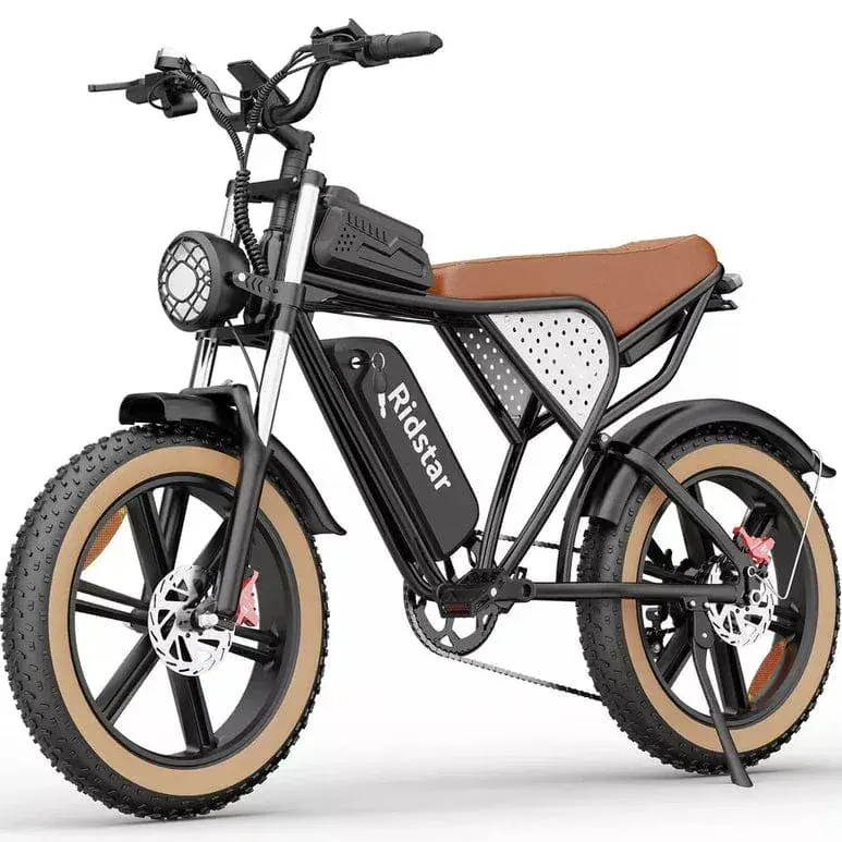 Ridstar Q20 Luxe Vélo Électrique Fat Bike Rétro image 7