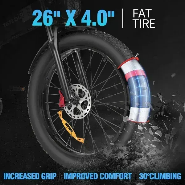 Ridstar Q20 Vélo électrique Fat Tire image 5