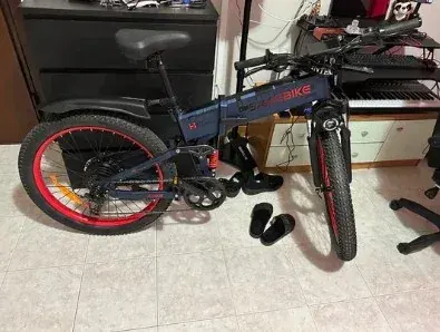 Samebike LO26 Plus Vélo électrique Fat Bike pliant image 11