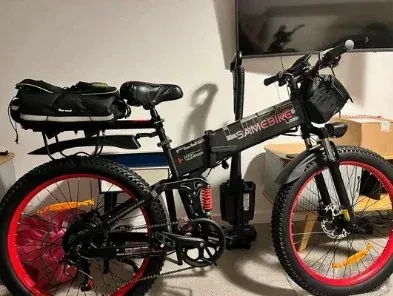 Samebike LO26 Plus Vélo électrique Fat Bike pliant image 6