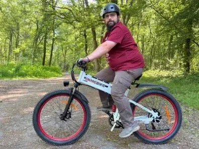 Samebike LO26 Plus Vélo électrique Fat Bike pliant image 7