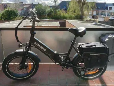 Samebike LOTDM200-II Vélo électrique Fat Tire pliable image 3