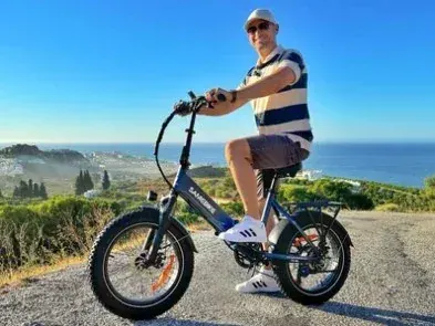 Samebike LOTDM200-II Vélo électrique Fat Tire pliable image 4