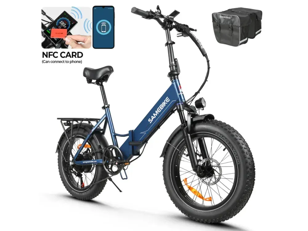 Samebike LOTDM200-II Vélo électrique Fat Tire pliable image 13