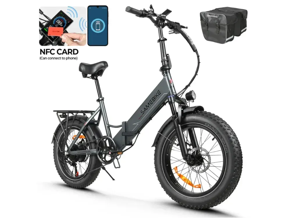 Samebike LOTDM200-II Vélo électrique Fat Tire pliable image 14