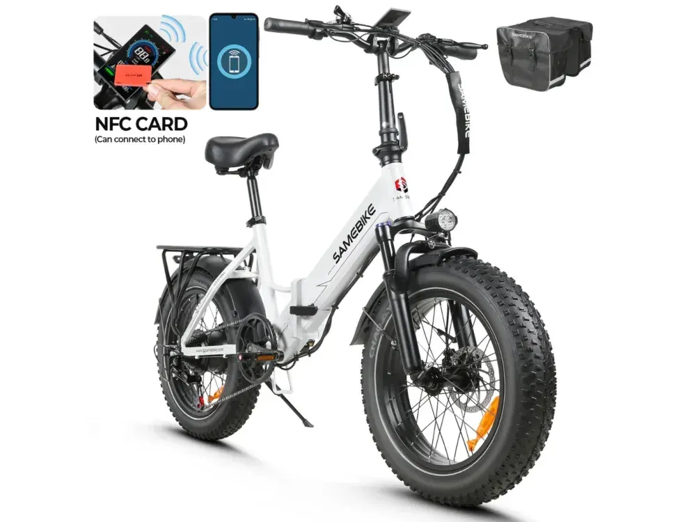 Samebike LOTDM200-II Vélo électrique Fat Tire pliable image 15