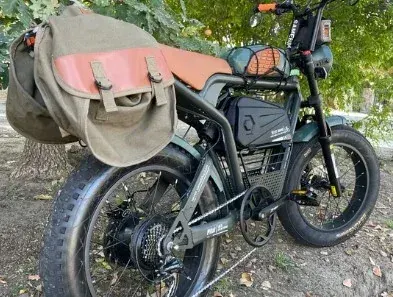 Samebike M20 Vélo électrique fat bike rétro image 7