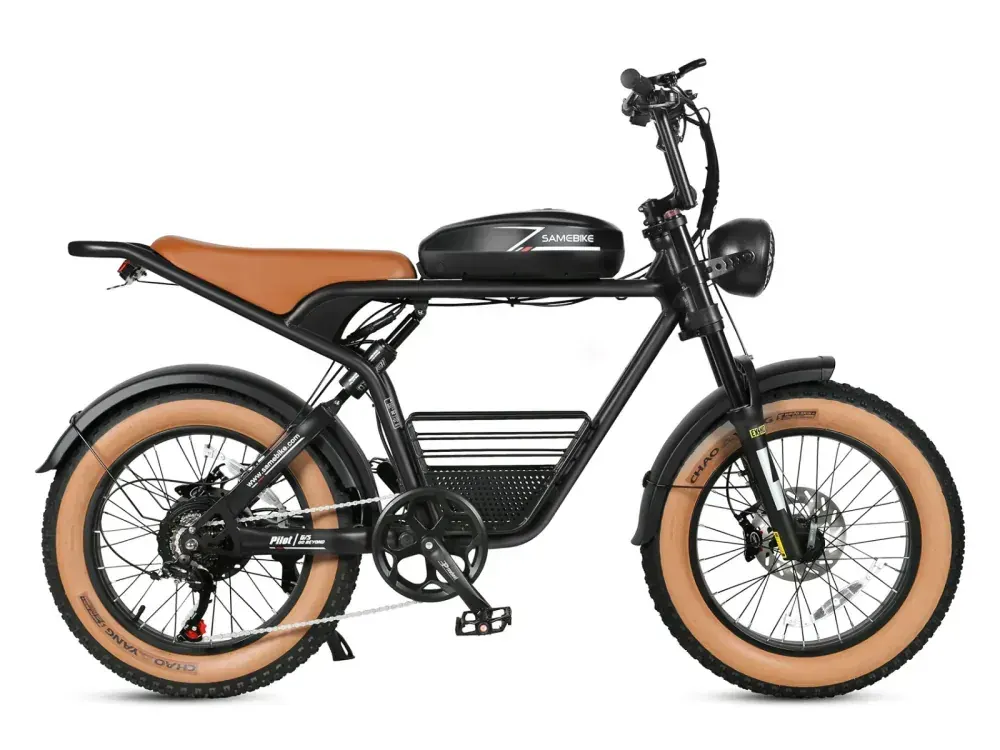 Samebike M20 Vélo électrique fat bike rétro image 13