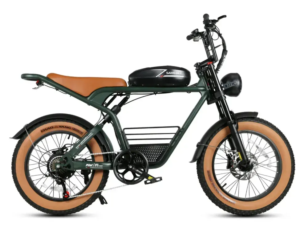 Samebike M20 Vélo électrique fat bike rétro image 14