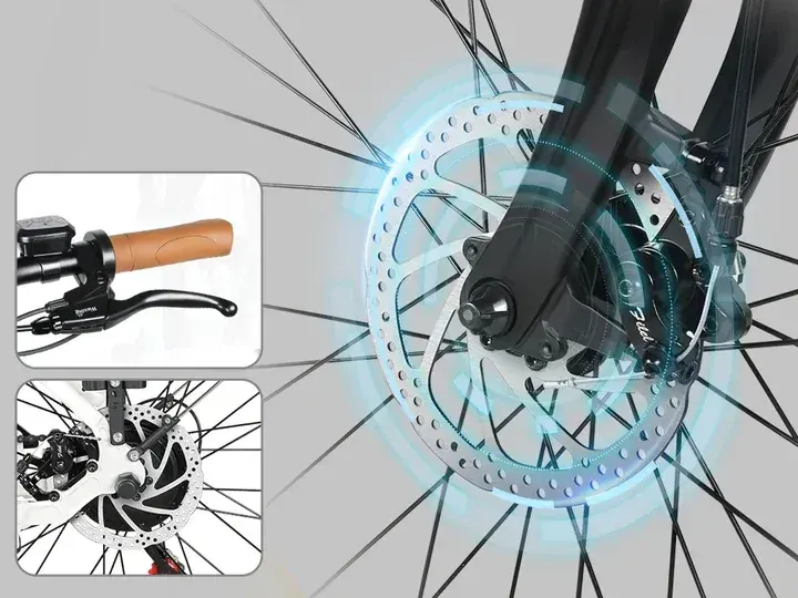 Samebike RS-A07 Vélo électrique urbain à enjambement bas image 8