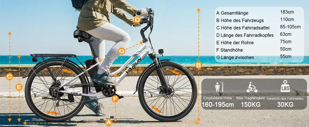 Varun C26-2 Vélo Électrique Urbain image 2