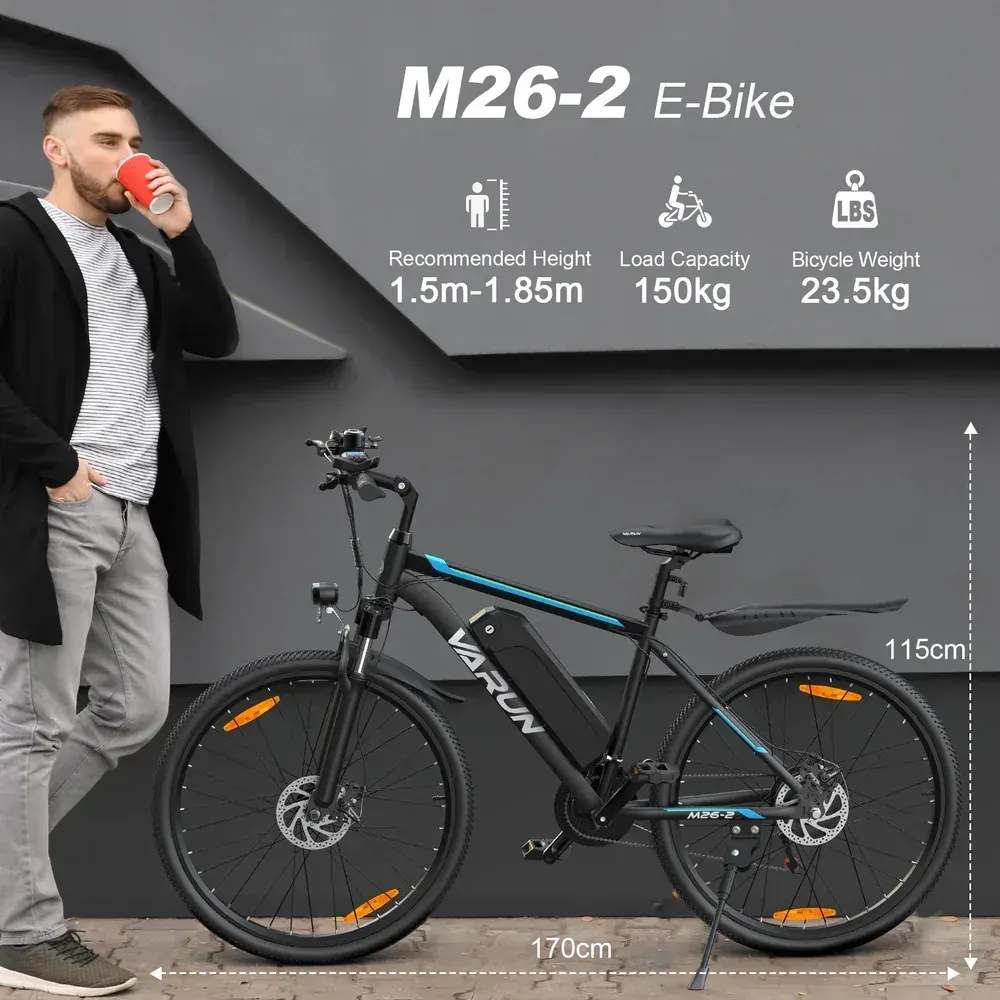Varun M26-2 Vélo Électrique Tout-Terrain image 2