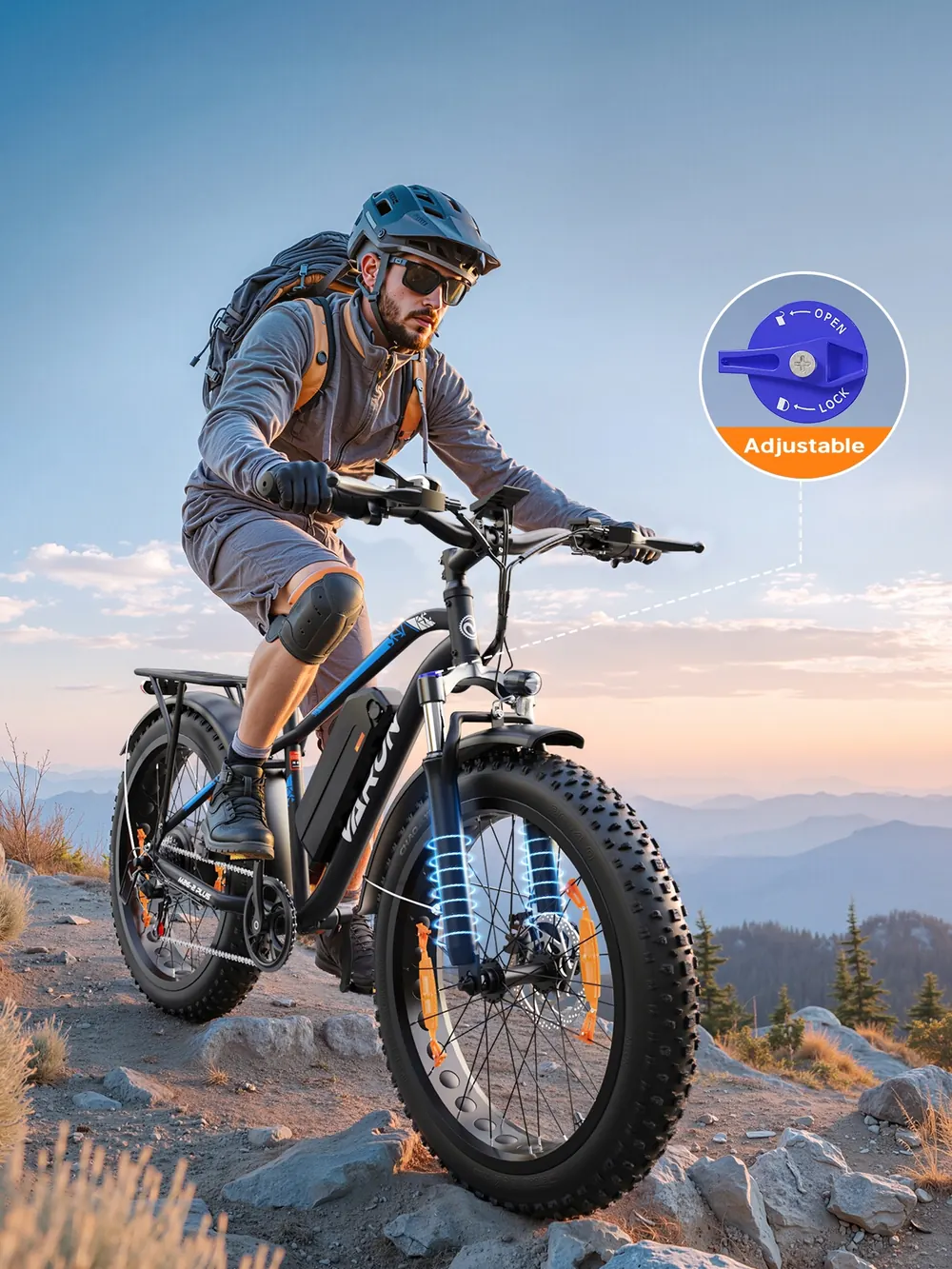 Vélo électrique de marque VARUN, modèle M26-2 PLUS 250W