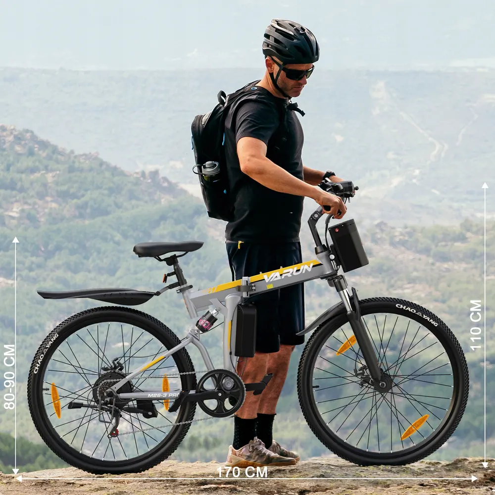 VARUN M26-3 PRO Vélo électrique pliant image 5