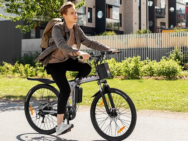 Vélo électrique VARUN M26-3 PRO adapté aux utilisateurs de 155 à 195 cm